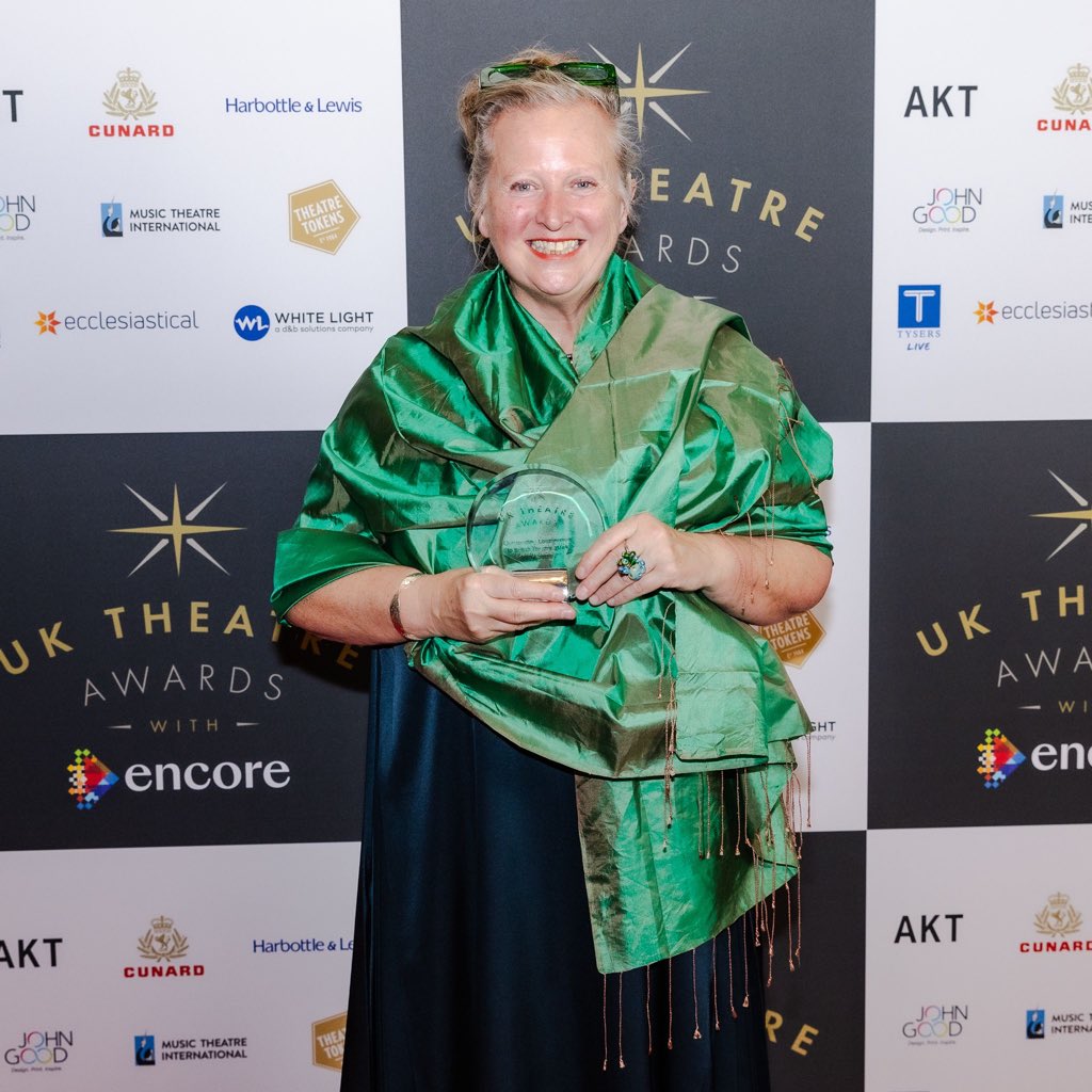 Loved being at Theatre UK Awards. Feel so very blessed to work at Graeae.