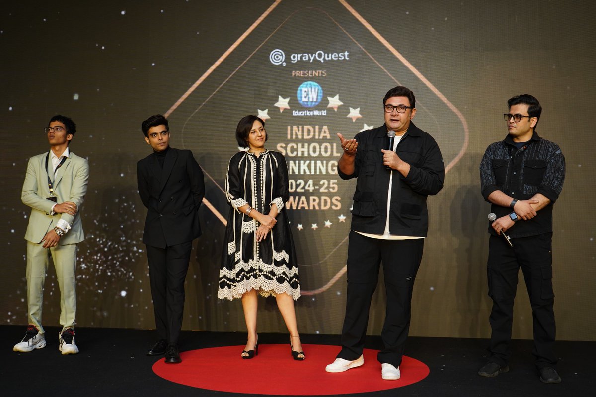 EducationWorld India School Rankings Awards 2024-25 was a SUPER HIT(Showcasing Unparalleled Performance in Education, Raising the Highest Innovative Trends) Thankyou 2 all the schools, educators participants for making this one of the best and biggest shows on earth