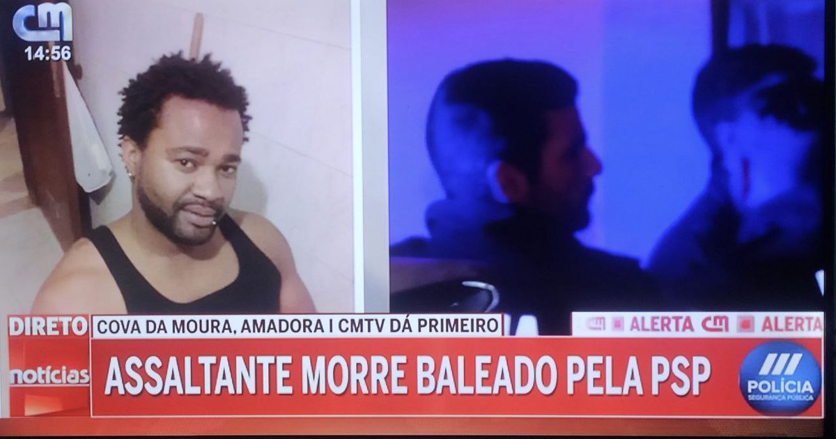 Este "jovem" foi apanhado em flagrante a roubar um carro. Tentou fugir e atacou os polícias com uma faca, acabando baleado. Certamente, os agentes enfrentarão inquéritos porque, afinal, estamos a falar d uma 'vítima da sociedade'. No entanto, uma coisa é certa: este ñ rouba mais.
