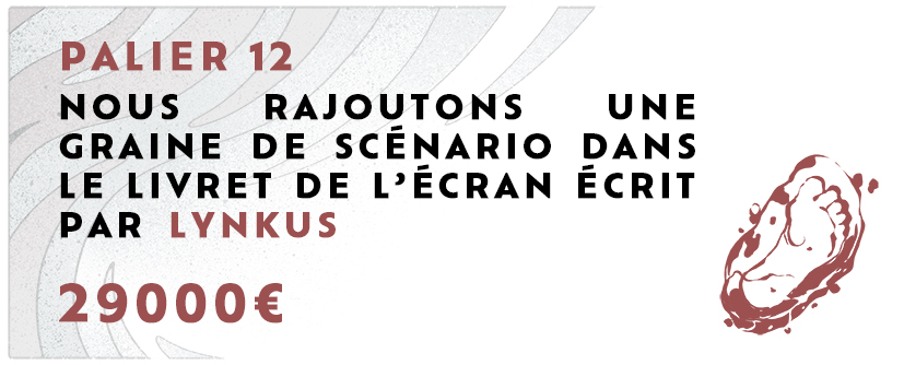 Je vais venir mettre un peu des mes idées dans le livret de l'écran pour le JDR "Inachevés" si le pallier est atteint ! 

Le lien juste en dessous 🔽