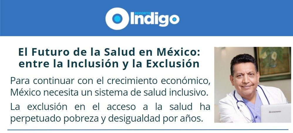 Dr Juan Manuel Lira (@doclira1) on Twitter photo El Sistema de Salud en México, durante décadas, ha oscilado entre instituciones inclusivas y exclusivas, con consecuencias directas sobre la equidad en el acceso a los servicios médicos.
Te invito a leer mi columna en <a href="/Reporte_Indigo/">Reporte Índigo</a>
➡️reporteindigo.com/opinion/futuro…
El futuro de la El Sistema de Salud en México, durante décadas, ha oscilado entre instituciones inclusivas y exclusivas, con consecuencias directas sobre la equidad en el acceso a los servicios médicos.
Te invito a leer mi columna en <a href="/Reporte_Indigo/">Reporte Índigo</a>
➡️reporteindigo.com/opinion/futuro…
El futuro de la