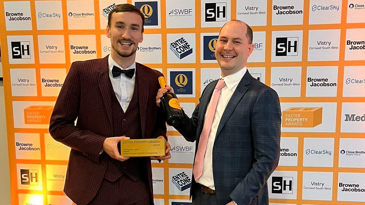 Congratulations to <a href="/theCPNnews/">The Commercial Property Network</a>  member <a href="/VickeryHolman/">Vickery Holman</a>  with wins for their Agency team and also to Zach Maiden for winning Property Agent of the Year at the Exeter Property Awards linkedin.com/posts/vickery-…