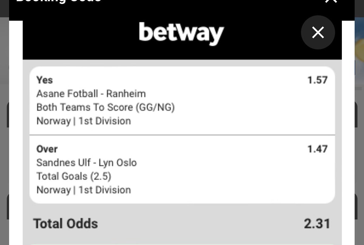 Betingods's tweet photo. I just placed a bet with Betway. Tap here to copy my bet or search for this booking code in the Multi Bet betslip FD49FBC https://t.co/MGQnH72qP0 https://t.co/xMbN7iFe1w