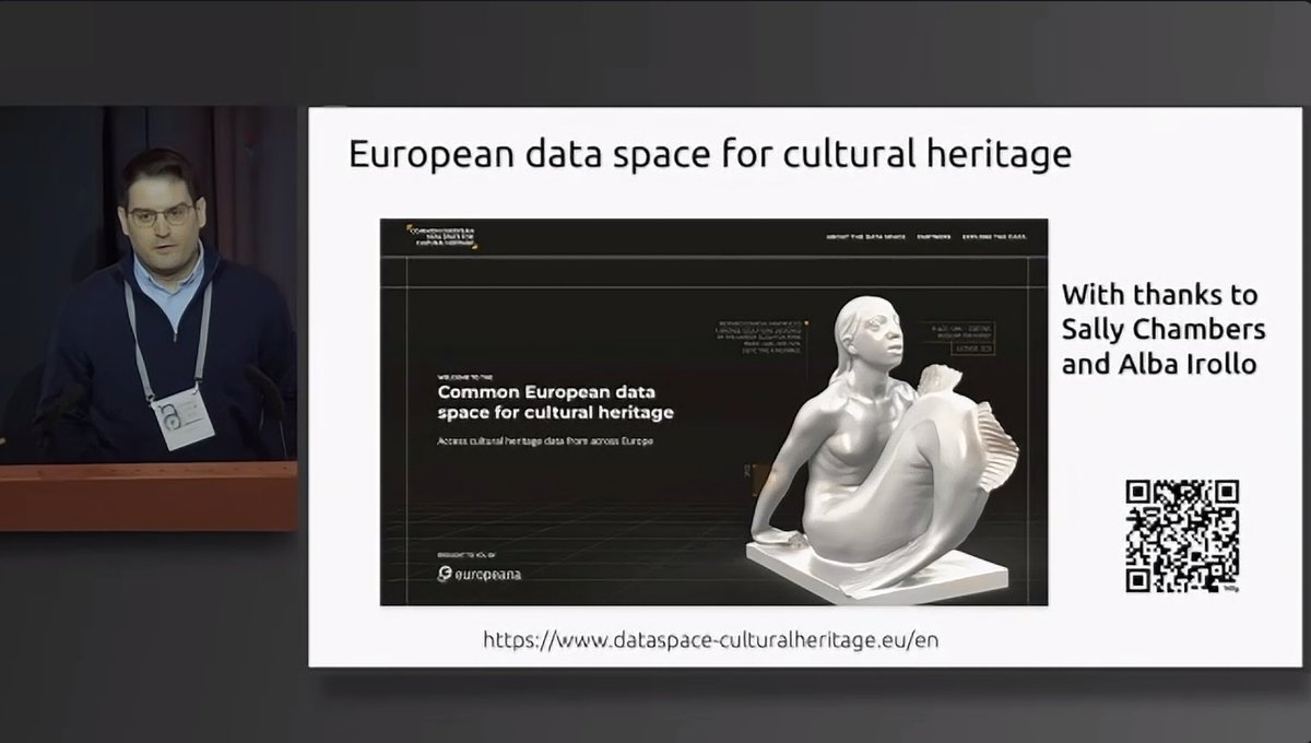 Europeana Research (@eurresearch) on Twitter photo The data space for cultural heritage has datasets for computational use in the pipeline. Gustavo Candela, from <a href="/UA_Universidad/">Universidad de Alicante UA</a> & <a href="/DARIAHeu/">DARIAH-EU | @dariaheu.bsky.social</a>, presents the resources developed to support GLAMs in curating such datasets. Now at the <a href="/BLopenresearch/">British Library Open Research</a> event #OpenEngaged!👇🤓 The data space for cultural heritage has datasets for computational use in the pipeline. Gustavo Candela, from <a href="/UA_Universidad/">Universidad de Alicante UA</a> & <a href="/DARIAHeu/">DARIAH-EU | @dariaheu.bsky.social</a>, presents the resources developed to support GLAMs in curating such datasets. Now at the <a href="/BLopenresearch/">British Library Open Research</a> event #OpenEngaged!👇🤓