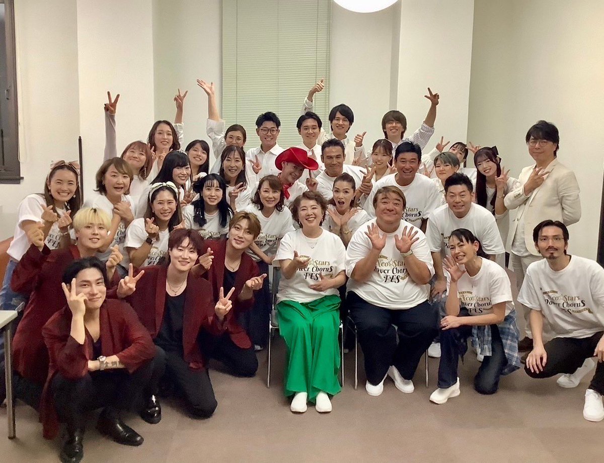 the_yanmar's tweet photo. Neo⭐︎Stars Power Chorus Fes 2024
無事に閉幕いたしました!
#オールスター合唱バトル に出演された #80年代アイドル合唱団 の皆さまを中心に、ライブ、バトル、講座と盛りだくさんの二日間でした。
どんどん広がるコーラスの輪!まだまだ広がっていく予感!
#neostars
#ネオスターズ
#duc https://t.co/vvpCwdNcBj