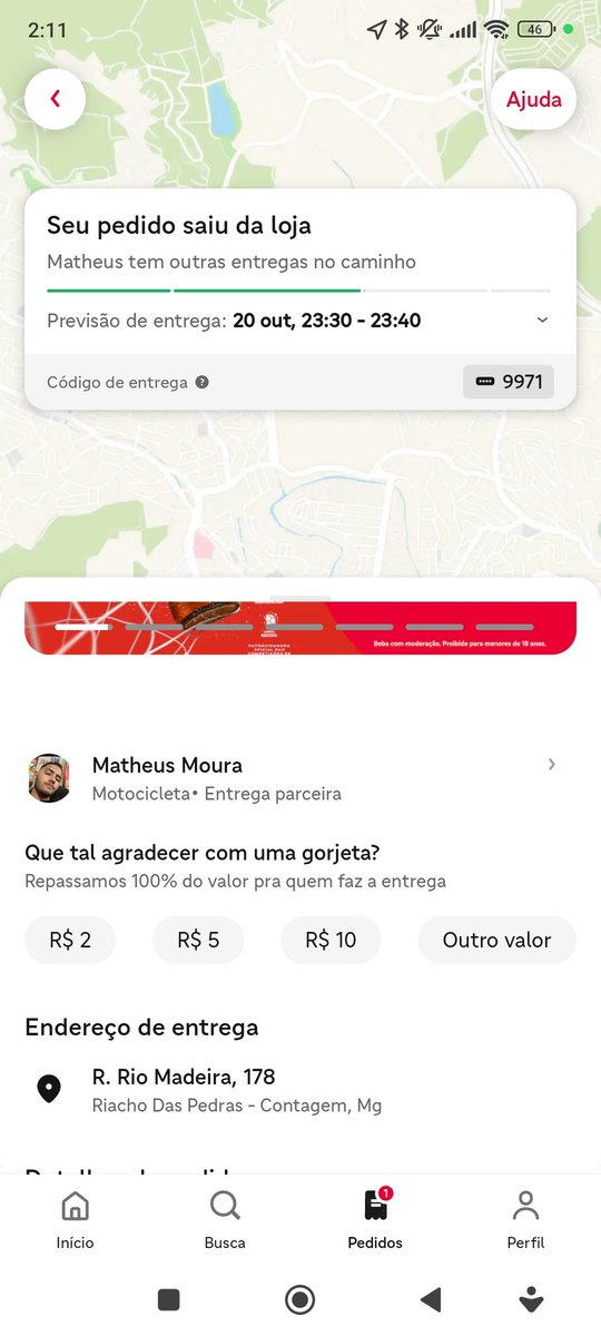 Guidriguez2018's tweet photo. @iFood como vai ficar a minha situação, fiz o pedido o motoboy não entregou , e vcs não vão devolver o meu dinheiro?
Isso é roubo. https://t.co/f05NwIwiQm