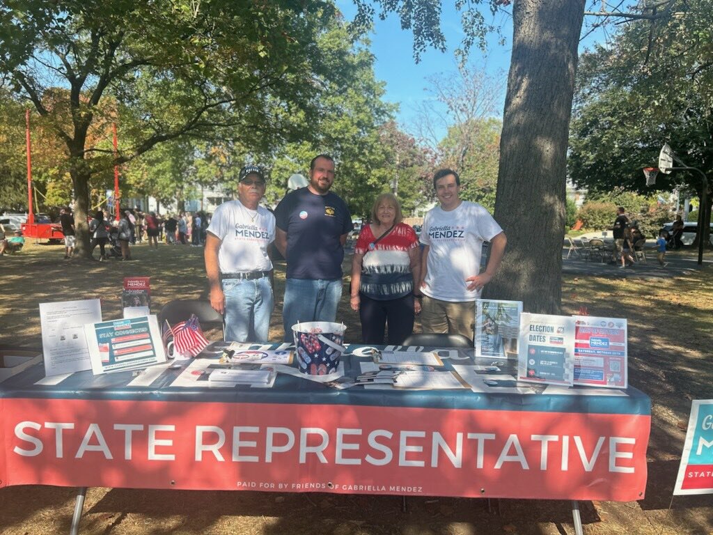GabMendezPA's tweet photo. It takes a village to run a campaign, and this team has had my back since day one. I couldn’t do it without them! ⭐️
#TeamGabforPA #HD162 #Delco https://t.co/GjRMulcAWY