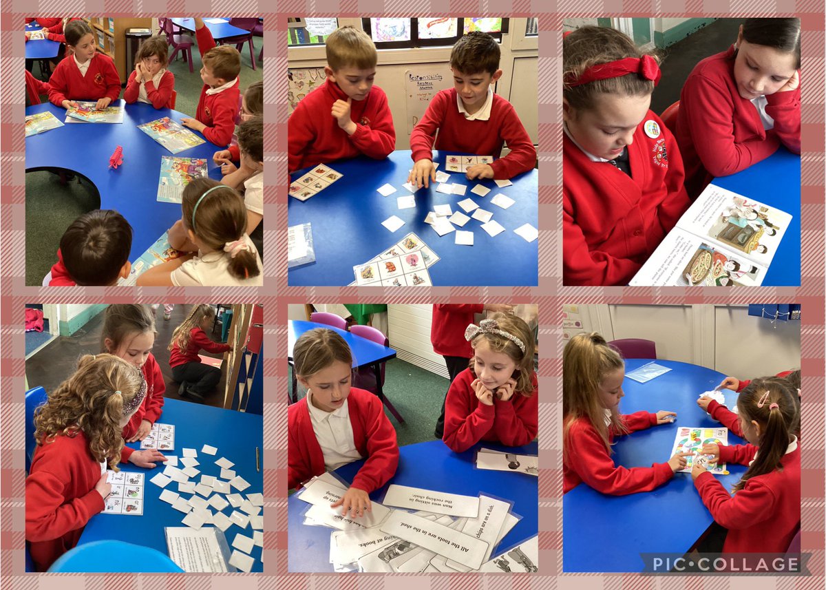 We enjoyed our first reading activities session with Class 4.