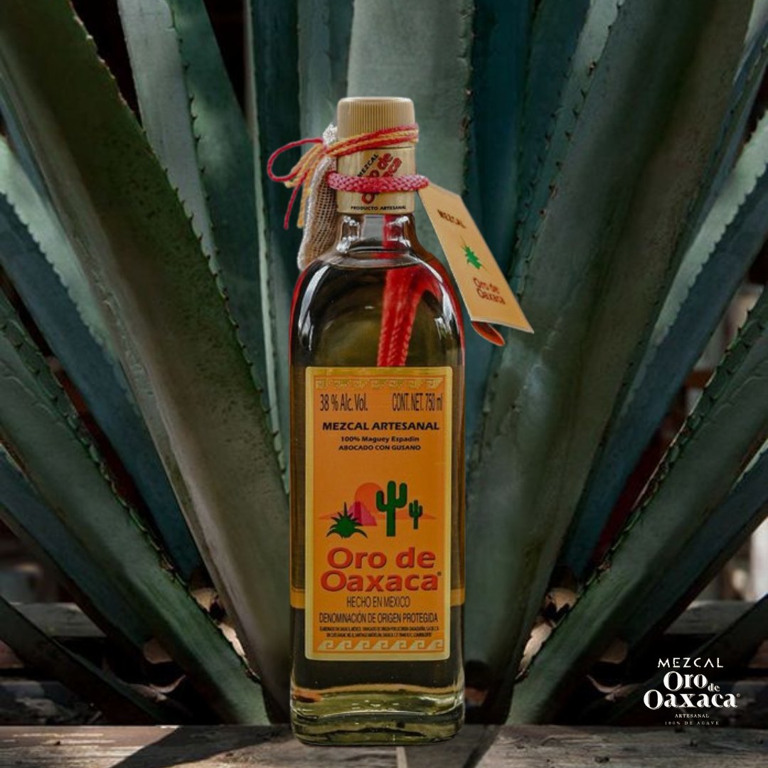 Desde el corazón de Oaxaca🧡, disfruta de <a href="/mezcaloro/">Mezcal Oro de Oaxaca</a> un mezcal 100% Agave Espadín elaborado artesanalmente.