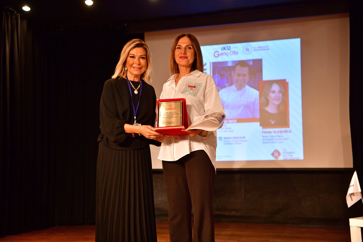 İstanbul Kültür Üniversitesi (@ikuedu) on Twitter photo İKÜ Genç Ofis ile T.C. Gençlik ve Spor Bakanlığı iş birliğinde düzenlenen "Girişimcilik" başlıklı konferansta; PetChef Rafet İnce ile Sapori Gıda CEO'su Ferda Ulaşoğlu öğrencilerimiz ile bir araya geldiler.
<a href="/ChefRafetince/">Chef Rafet İnce</a> İKÜ Genç Ofis ile T.C. Gençlik ve Spor Bakanlığı iş birliğinde düzenlenen "Girişimcilik" başlıklı konferansta; PetChef Rafet İnce ile Sapori Gıda CEO'su Ferda Ulaşoğlu öğrencilerimiz ile bir araya geldiler.
<a href="/ChefRafetince/">Chef Rafet İnce</a>