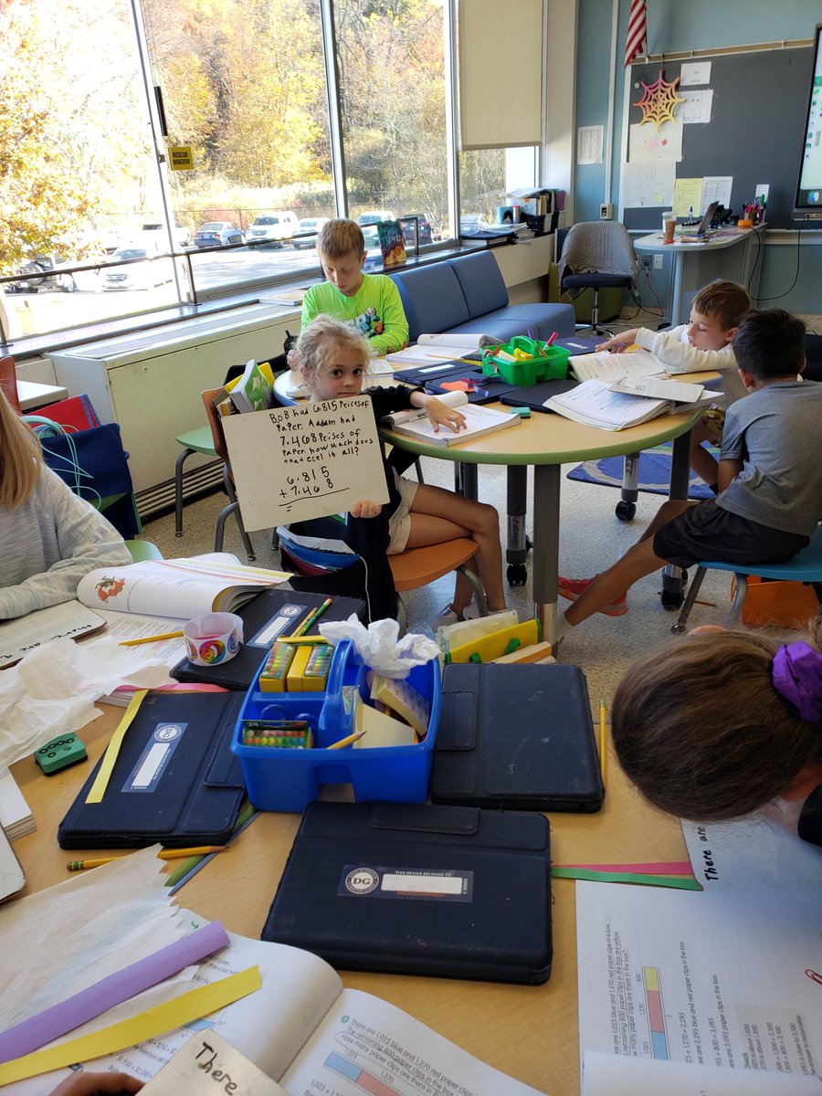 Creating our own real world math problems while learning bar models. #learning
 #CriticalThinking 
#logicalthinking