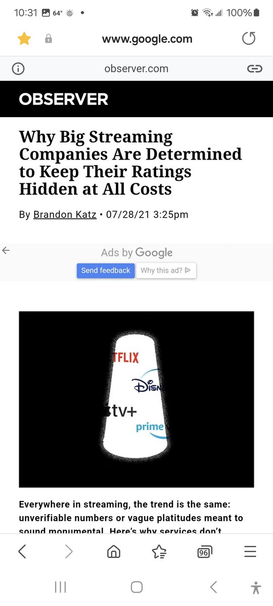 This TikTok mentions #KAOS as well &amp; the ❓❓❓ nature of the streaming services canceling after 8 eps, how things are not adding up. google.com/amp/s/observer…

It's been a long time trade secret of services hiding, lying about their numbers.
#MyLadyJane #KAOS #DeadBoyDectectives