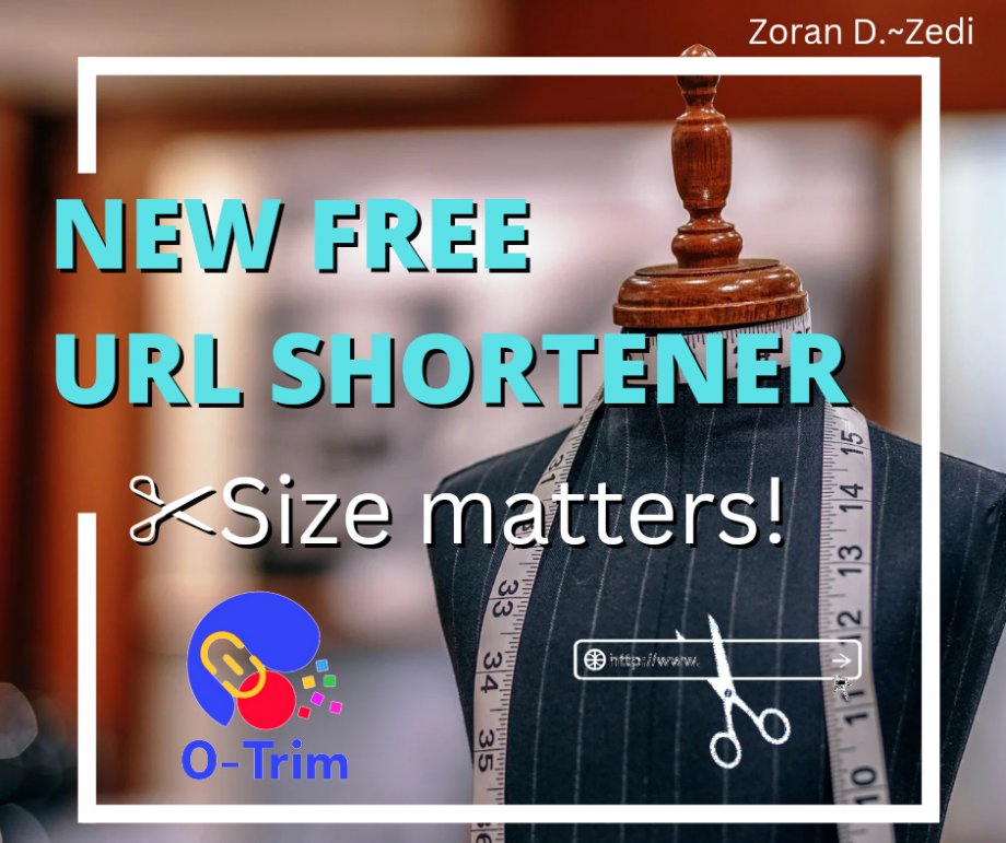 zeditip's tweet photo. 🔗 LINK SHORTENER: 
Your social media savior! 
Save space, track clicks, and improve brand recognition with this handy tool! 💻📈 
Discover Free O-Trim
https://t.co/Akxpx8jzVd

#ONPASSIVE #TheFutureOfInternet #LinkShorteners #SocialMediaMarketing
#VirtualCollab... https://t.co/Dz5L9mvRS3