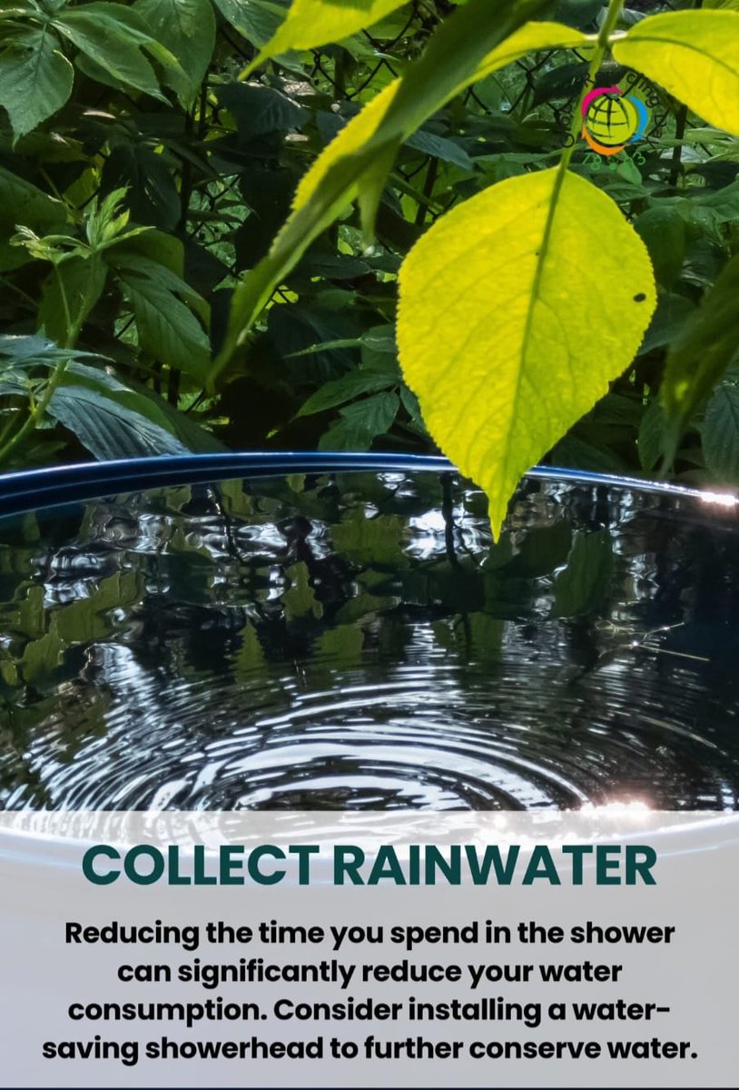 Water is a precious #resource that must 9be #Conserved by prioritising  #Actions like #fixingleaks turning off #taps saving #Rainwater taking  #ShorterShowers & using #WaterEfficient #appliances. Every drop counts to  deliver #ClimateChangeGoals Support #