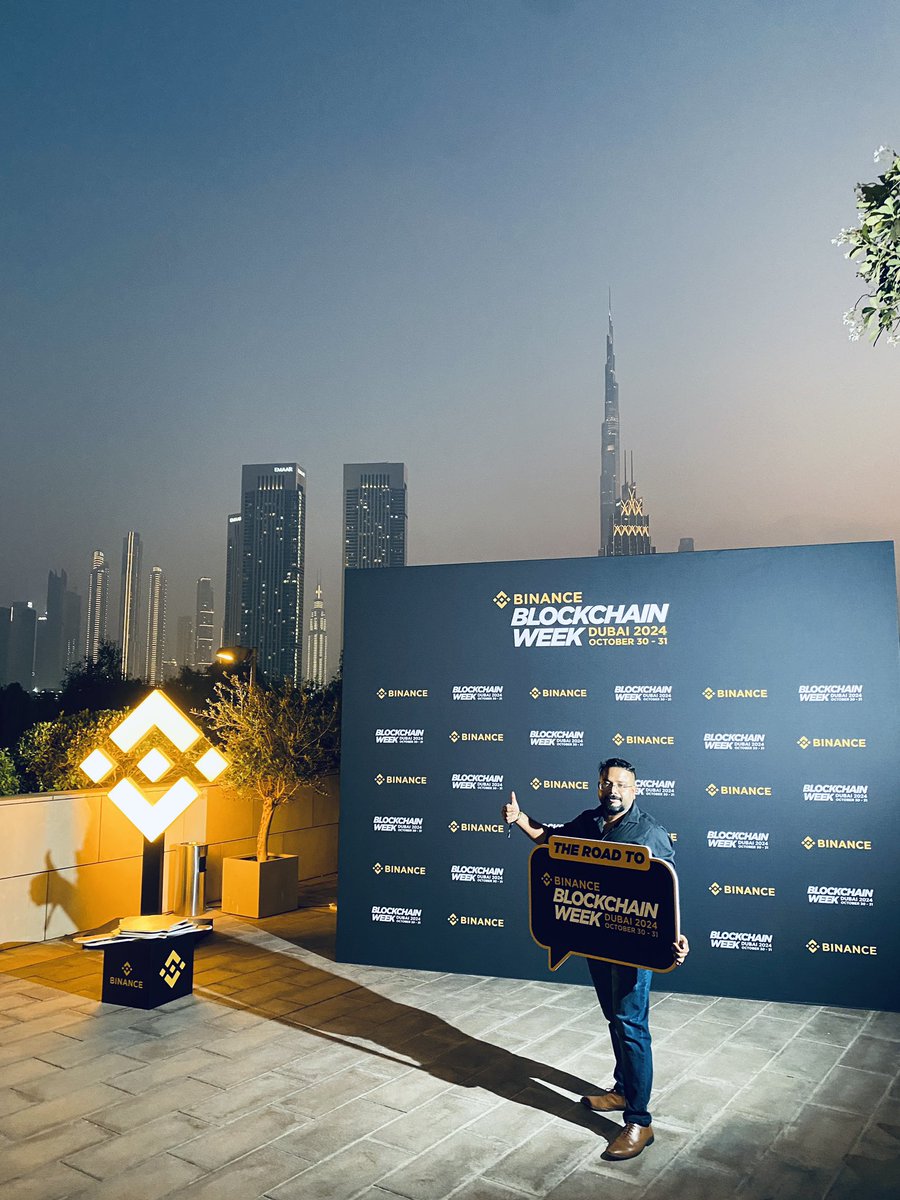Devashi89095413's tweet photo. #binance
#BinanceEvents
#dubai
#BinanceBlockchainWeek Dubai 2024 https://t.co/DMNK9UIEZC