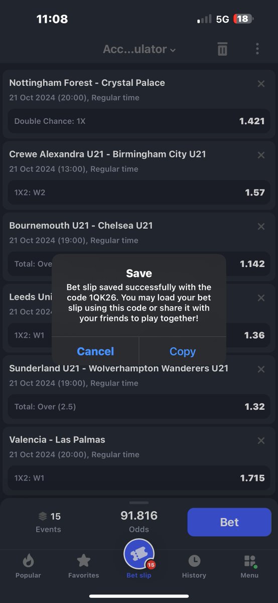 9zerobillion's tweet photo. 90+ odds ⚽️🍀

Code >> 1QK26

Sweet footballs picks 👇

https://t.co/1Bw4c39Zd3
https://t.co/1Bw4c39Zd3 https://t.co/wzJgfQHHPF