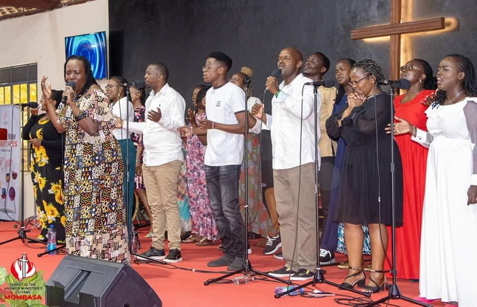 CitamMombasa's tweet photo. What a time it was praising and  worshipping in the presence of the Lord. Leading us today is the worship team from CITAM Thika Road . We appreciate you joining us today.

#TakingNewTerritories #WhereChristIsOurAnchor https://t.co/8n7MI9QXS4