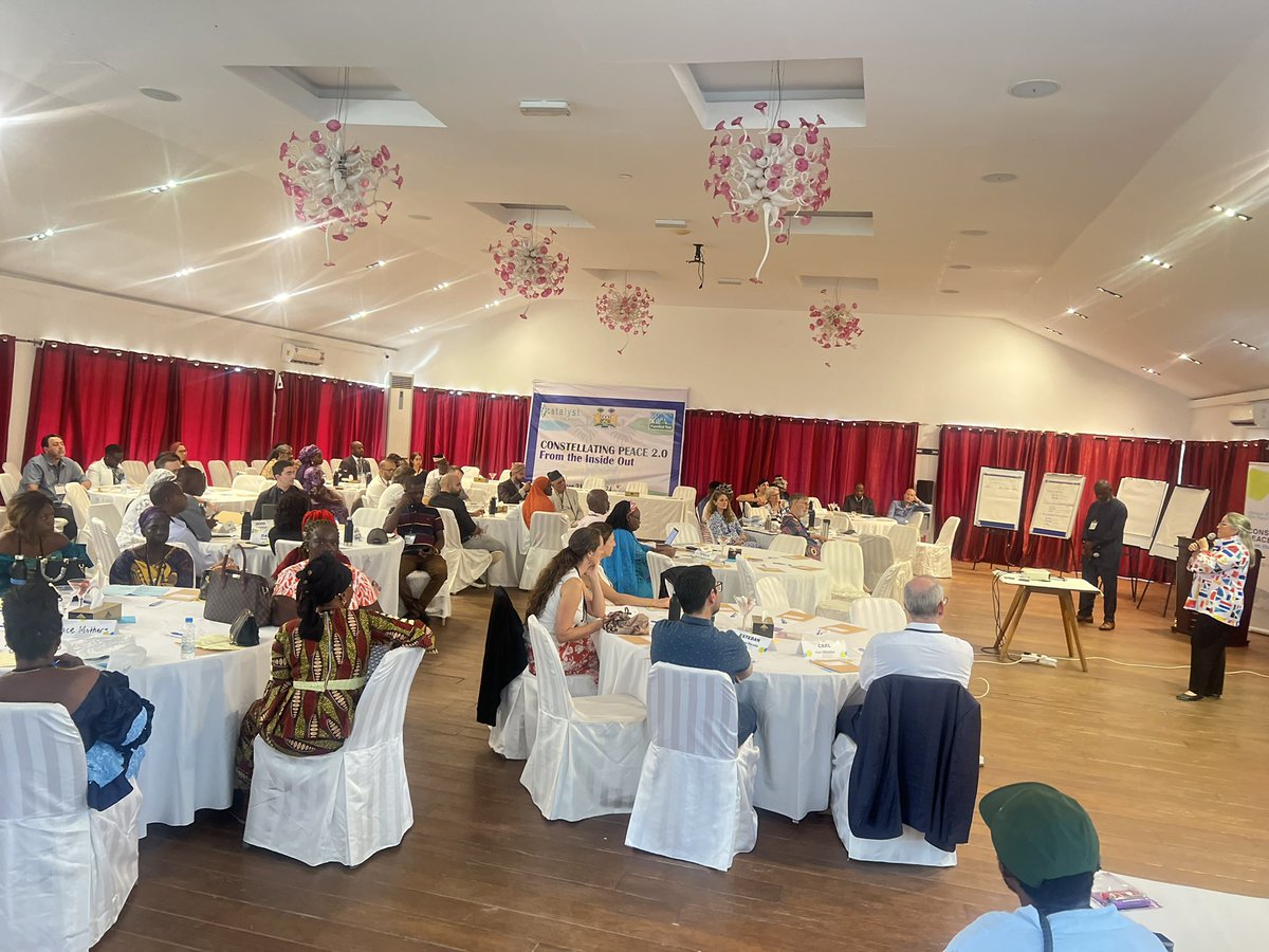 Fambul Tok (@fambultok) on Twitter photo Happening now: <a href="/StayAtThePlace/">THE PLACE at Tokeh</a> in Sierra Leone 🇸🇱, Global peace leaders gather for the #ConstellatingPeace conference, discussing grassroots peacebuilding & sustainable development in SL 🇸🇱 . Libby Hoffman: “Peacebuilding is a tangible process driven by communities.” Stay tuned! Happening now: <a href="/StayAtThePlace/">THE PLACE at Tokeh</a> in Sierra Leone 🇸🇱, Global peace leaders gather for the #ConstellatingPeace conference, discussing grassroots peacebuilding & sustainable development in SL 🇸🇱 . Libby Hoffman: “Peacebuilding is a tangible process driven by communities.” Stay tuned!