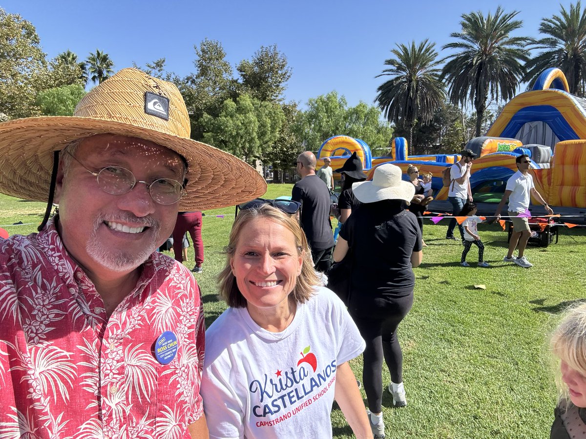 rosschun's tweet photo. Enjoying the AVCA Harvest Festival in Grand Park with thousands of Aliso Viejo residents. Vote Ross Chun for Aliso Viejo City Council! https://t.co/58dwSqt3c2