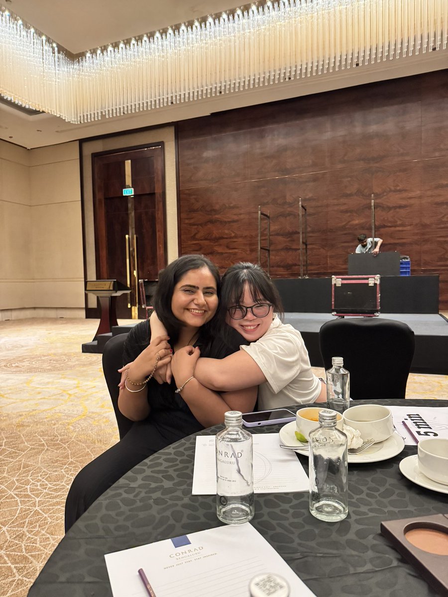 JasminKaur_'s tweet photo. @vorathep112 @sudan_shoe @miniyambao @rutuja_chhajed 
Best of Bangalore — the people developing some of the coolest projects in AI, global health and climate in Asia (and my privilege to call them friends)
#EAGxIndia https://t.co/An9d8vXuy1