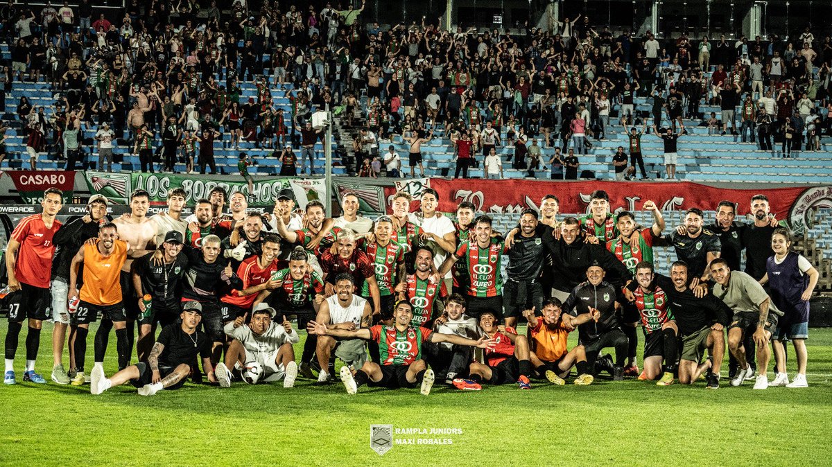 RamplaJuniorsFC's tweet photo. 👊🏼 TODOS JUNTOS

¿Viste que hay que creer?
Esto sigue y la banda está más fuerte que nunca. ¡Vamos muchachos!

#RamplaEsDeSuGente https://t.co/B0Vrwxz7mX