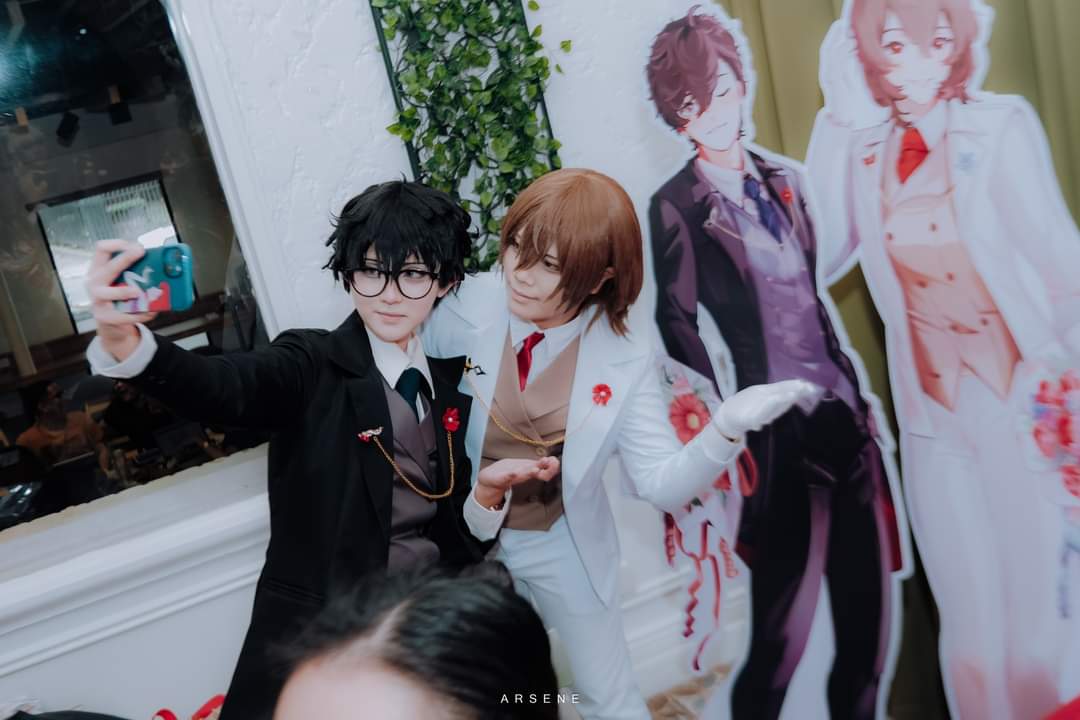 RincoYue's tweet photo. Just got married with Joker @Umiruka_ yesterday!This has been a very special event for us and we had lots of fun with everyone 💕 thanks to everyone who attended #CheckmateCSE and the mods of @/thethievesden for inviting us as guest cosplayers!
📸:Arsene
#AkeshuakeCSE2024 #shuake https://t.co/Bq6HQWiXJh