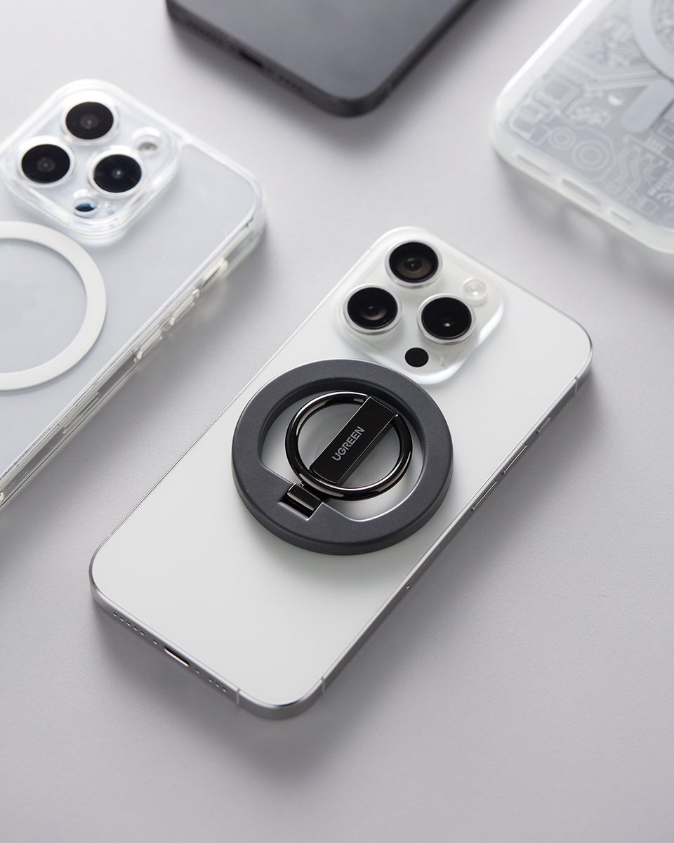 UGREENOfficial's tweet photo. Hold on to it or prop it up. The Ugreen magnetic ring holder will keep your phone right where you want it to be
Check it out here: https://t.co/YrCFNu2bOS
#ugreen #tech #magsafe #iphone #iphonemagsafe #phonering #phoneholder https://t.co/OAhvi8tk7x