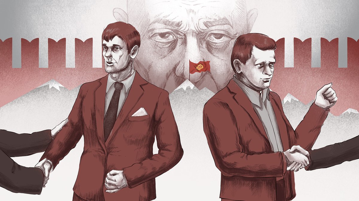 kloopnews's tweet image. Скелеты в шкафу. На Садыра Жапарова работали еще два пригожинских политтехнолога

Наш материал о связях российского пропагандиста Александра Малькевича с предвыборным штабом Садыра Жапарова заставил чиновников нервничать.

Сегодня мы расскажем о двух других политтехнологах из…