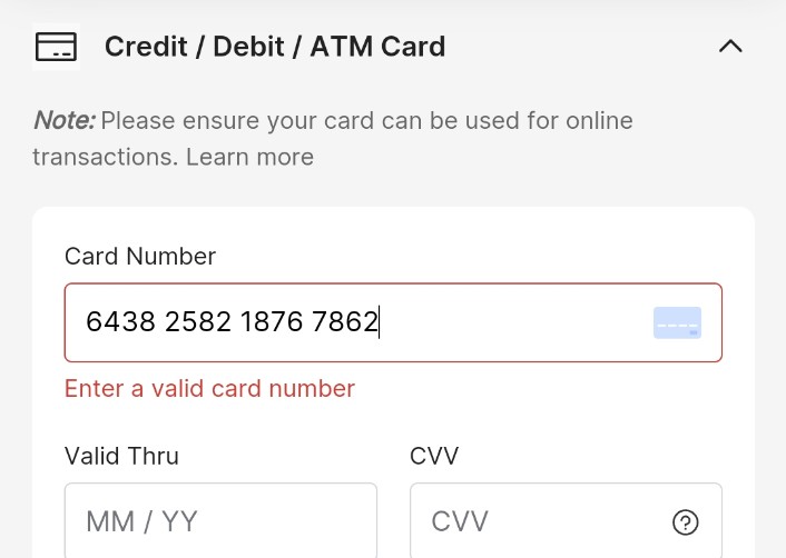 financeup29's tweet photo. @NehaFNO Fake card number https://t.co/mRhUs5tAtG