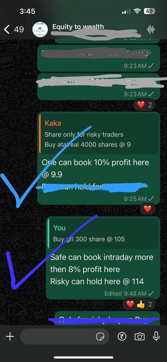 cadalukaanubhav's tweet image. 3 equity calls exited in profit today 

#indigopaints
#atalrealtech
#gflltd 

As I said we will buy at lowest stock recommendation in equity group are now started 
Today we suggest our best 7 stock 
Some of them are at lower price from the price we suggested to buy, one can still…