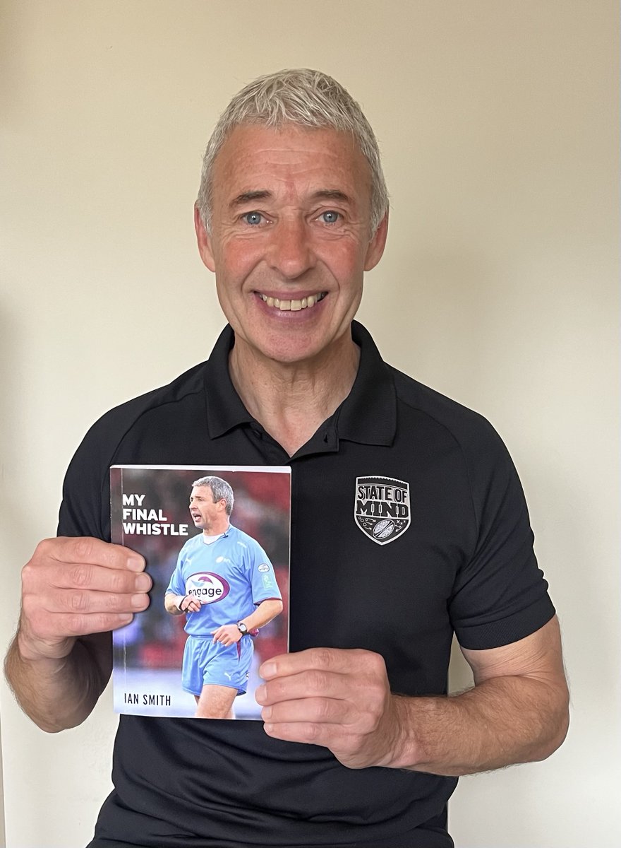 I'm just shy of 50% of my target of sales for my autobiography 'My Final Whistle' thank you to all those who have already bought it &amp; for your lovely feedback. It's £11.99 plus £2.50 P&amp;P. All profits are split between <a href="/stateofmindsprt/">State of Mind</a> &amp; <a href="/ParkinsonsUK/">Parkinson's UK</a> Oldham Branch.