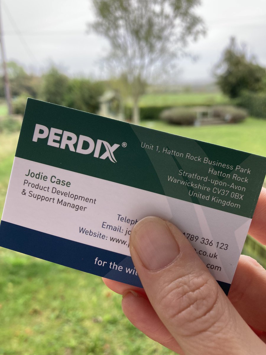 Jodie Case (@jcasenature) on Twitter photo First day in my new role!
Extremely excited to be part of the <a href="/Perdixwildlife/">Perdix Wildlife Supplies</a> team, and to work alongside #conservationists, #researchers and #landmanagers, to help develop practical/digital solutions for various wildlife management issues. First day in my new role!
Extremely excited to be part of the <a href="/Perdixwildlife/">Perdix Wildlife Supplies</a> team, and to work alongside #conservationists, #researchers and #landmanagers, to help develop practical/digital solutions for various wildlife management issues.