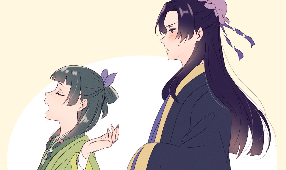 madine08260's tweet photo. 薬屋のひとりごと1周年おめでとうございます
壬猫と猫猫
#薬屋FA https://t.co/6fo9n40XFf