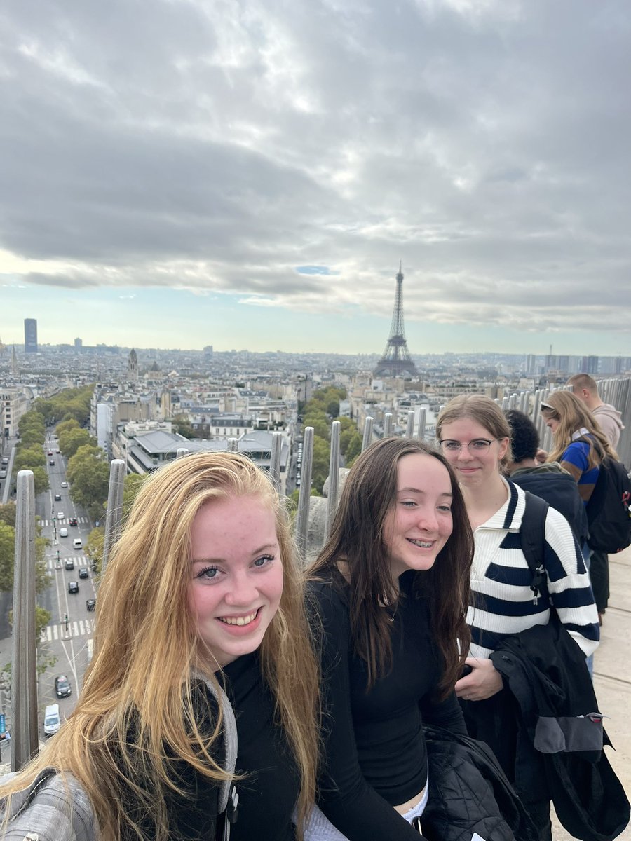 Ce matin, l’arc de triomphe