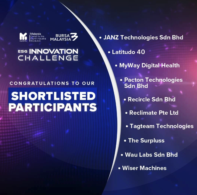 Huge congratulations to <a href="/docdebbie/">Debbie Wake</a>, our co-founder and CEO, for advancing to the next stage of the MYCentre4IR ESG Innovation Challenge in Malaysia! 
#MyWayDigitalHealth 
#MYCentre4IR
#BursaMalaysia 
<a href="/mydigital_corp/">MyDIGITAL</a>