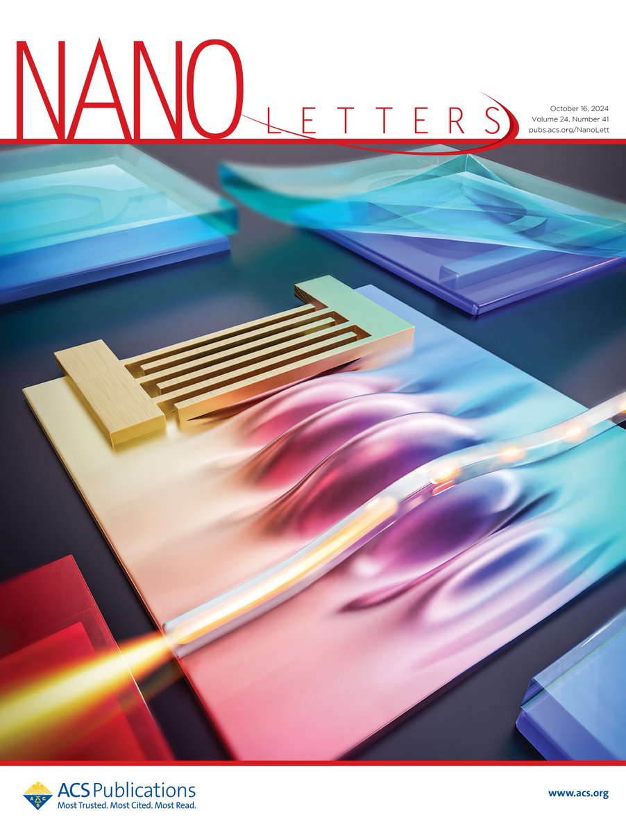 The latest issue of Nano Letters is live! On the cover: "Unveiling Efficient Acousto-Optic Modulation in Silicon Photonic Devices via Lithium Niobate Using Transfer Printing"    

Learn more: go.acs.org/bkj