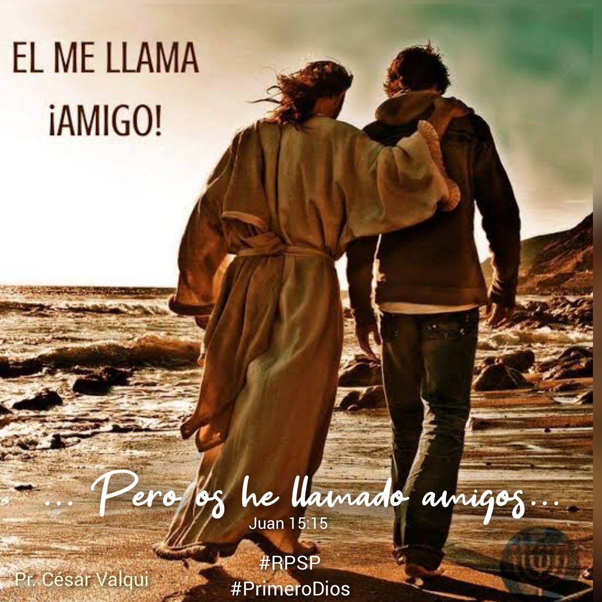 Juan 15:15  Ya no os llamaré siervos, porque el siervo no sabe lo que hace su señor; pero os he llamado amigos, porque todas las cosas que oí de mi Padre, os las he dado a conocer.
#RPSP
#PrimeroDios
#DMConoSur
<a href="/AdventistaAPSur/">Adventistas APSur</a>
<a href="/AdventistasUPS/">Adventistas Perú - UPS</a>