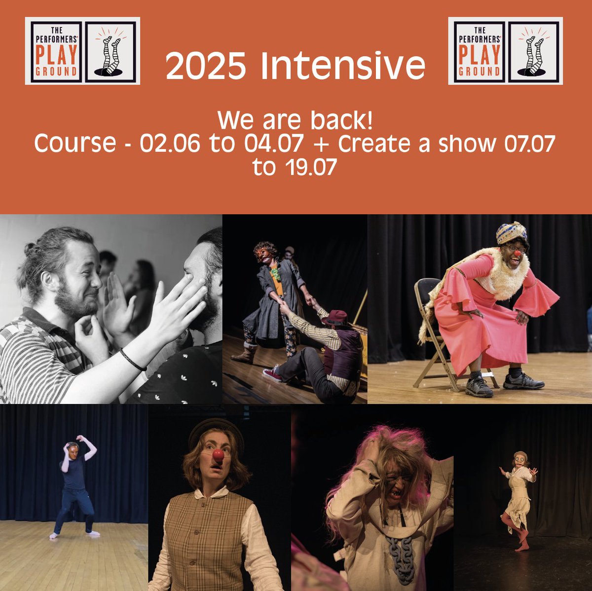 playgroundmanc's tweet photo. Our 2025 intensive is live and available to book!
New format, more in-depth workshops and a show making focus, what's not to love?!
Check it out here: https://t.co/QpPfw9S9AH
#ThePerformersPlayground #actingschool #manchester #actorstraining #performers #creativity https://t.co/XakjxJUBWr