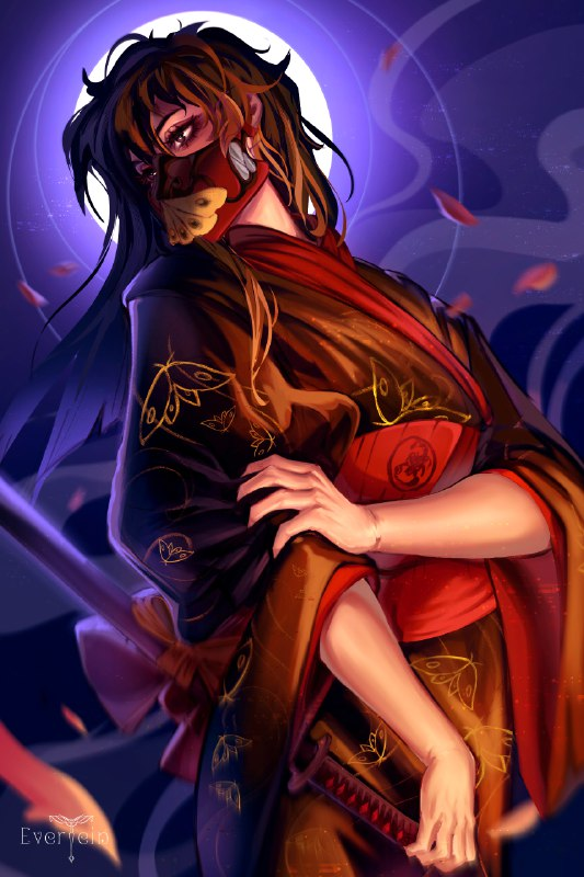 BerniVulcan's tweet image. Voy a jugar en una partida de L5a por fin después de mucho tiempo y quiero enseñar a mi niña triste: Yogo Sawako. 
Arte by @EverteinC