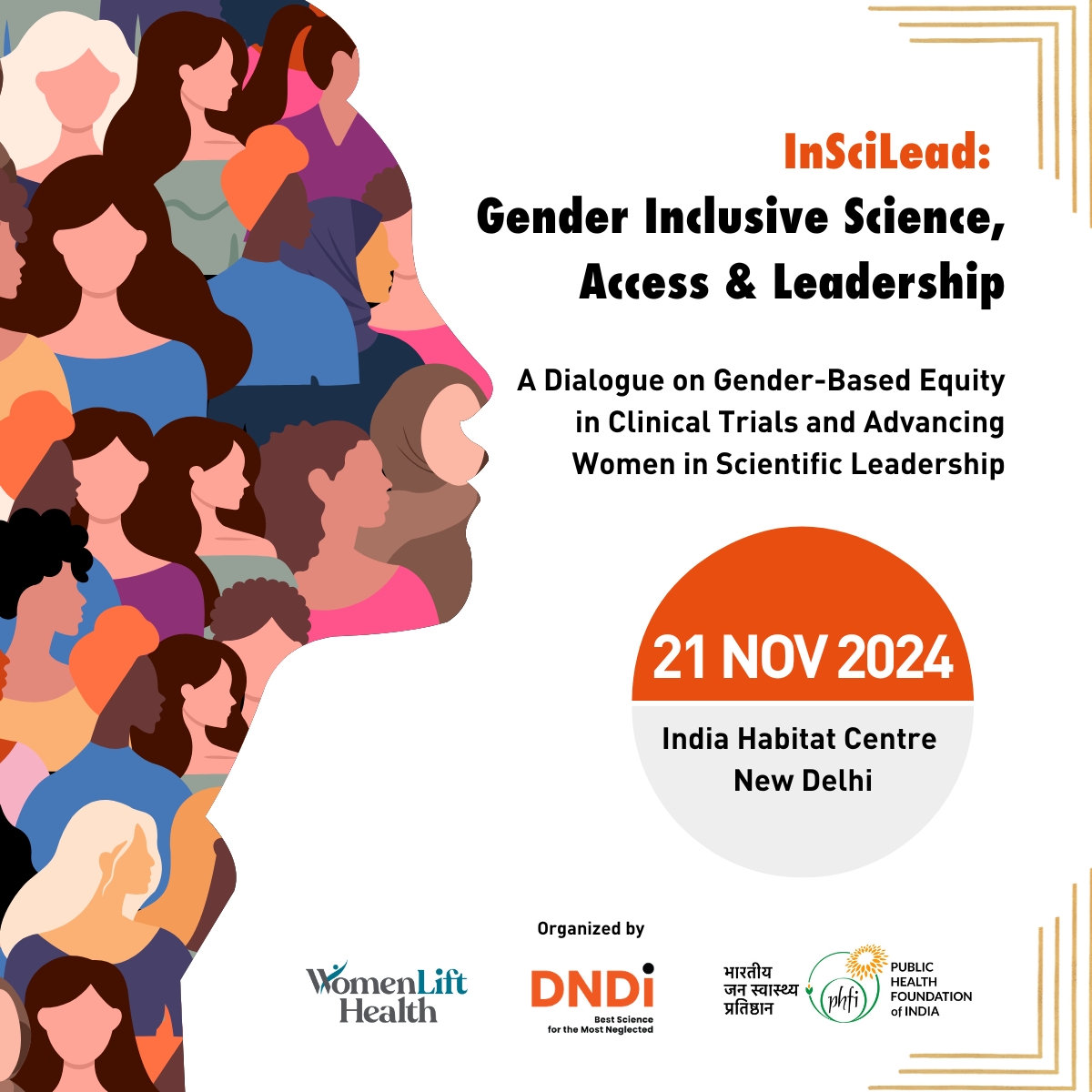 In just one month, <a href="/DNDi/">Drugs for Neglected Diseases initiative</a>, <a href="/thePHFI/">Public Health Foundation of India (PHFI)</a> and <a href="/womenlifthealth/">WomenLift Health</a> are bringing together experts for an important conversation addressing gender gaps in clinical trials and women’s underrepresentation in science leadership. Stay tuned for more! #GenderEquality #WomenInScience #NTDs