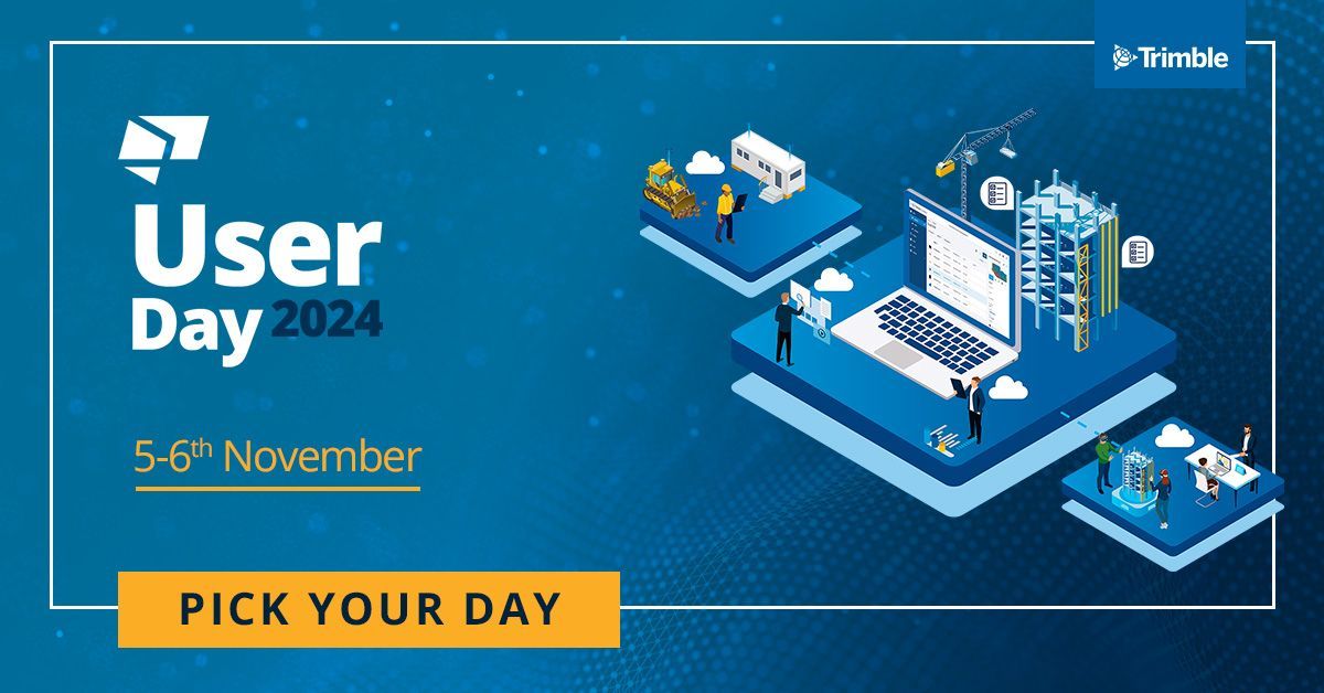 📣 Tekla User Day 2024 📣 

With important updates, how-to's, plus a few tips and tricks, you don't want to miss it!

📅 Tuesday 5th November OR Wednesday 6th November 

Choose the date that works best for you and register for FREE: buff.ly/4eW9beX

#TeklaUserDay #tekla