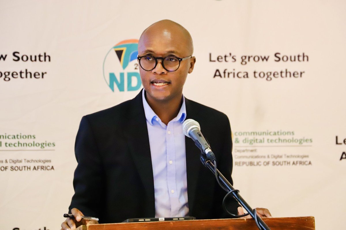 Minister <a href="/SollyMalatsi/">SollyMalatsi</a> highlighted the strategic direction and priorities of DCDT with a particular focus on Connectivity for all, Digital Skills, Productive use of the Internet and the creation of a conducive environment for legislation.

#LeaveNoOneBehind