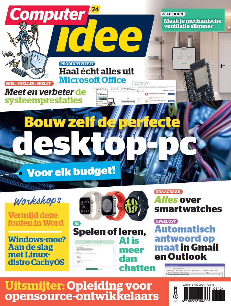 Computeridee's tweet image. De pc is en blijft voor velen hét werkpaard voor digitale taken. In Computer Idee 24 stellen we vier desktop-pc’s samen voor verschillende doeleinden en budgetten. Krijg je 'm liever elke twee weken in de bus? Kies dan voor een voordelig abonnement op reshiftstore.nl/index.asp?BLAD…