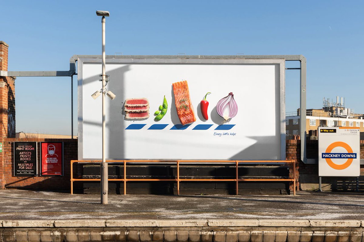 Ad of the Day: Tesco loses logo in new outdoor campaign dlvr.it/TFYrSV #Marketing #Advertising