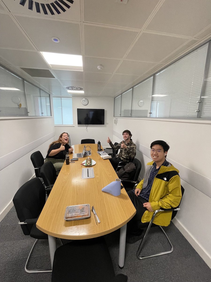 Very happy to report I have held my first ever Ackerman Group Meeting, complete with an authentic Colin the Caterpillar. 

It is still INSANE to me that I am trusted to help multiple students get degrees.