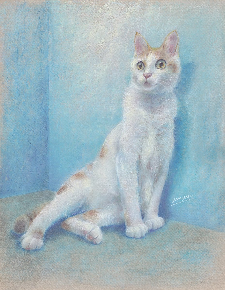 JunJun！【パステル画　原画】 JunJun！【パステル画 原画】 JunJun！【パステル画 原画】