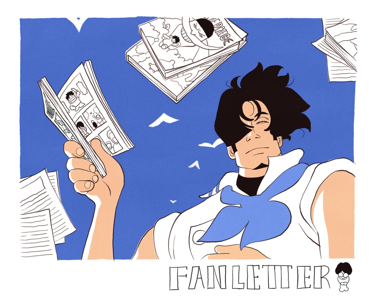 tamerlanbekm's tweet image. What an incredible episode… I did Layout and Genga for the fan letter episode ! Thank you so much to Aoki-san for inviting me on ! Working with Ishitani-san and Mori-san was a dream coming true !