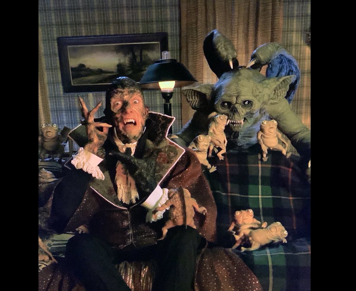 actordougjones's tweet photo. The last time you saw me as Baron Afanas, I had burned to a semi crisp again. What has become of me in the meantime? Well TONIGHT starts the final season 6 of WHAT WE DO IN THE SHADOWS with 3 new episodes on FX, then on Hulu, and the Baron’s look will be explained!
@theshadowsfx https://t.co/HsgKVUalCE