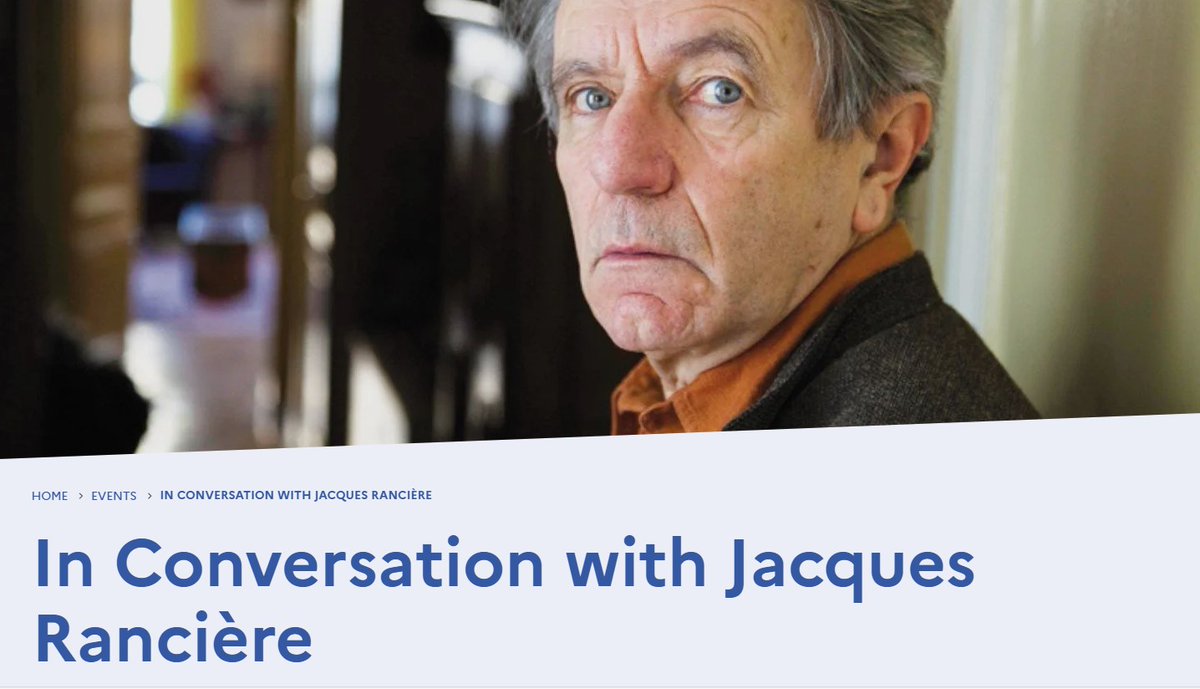 School of Languages, Literatures & Cultures UCC (@sllc_ucc) on Twitter photo Professor Oliver Davis <a href="/oliver/">Oliver Kohl</a>.j.davis (<a href="/FrenchDeptUCC/">French Dept UCC</a>) will be in conversation with philosopher Jacques Rancière <a href="/ifru_london/">Institut français UK</a> on Tuesday 12th November. Their conversation will explore Rancière's pioneering work at the intersection between politics & aesthetics and his new book. Professor Oliver Davis <a href="/oliver/">Oliver Kohl</a>.j.davis (<a href="/FrenchDeptUCC/">French Dept UCC</a>) will be in conversation with philosopher Jacques Rancière <a href="/ifru_london/">Institut français UK</a> on Tuesday 12th November. Their conversation will explore Rancière's pioneering work at the intersection between politics & aesthetics and his new book.