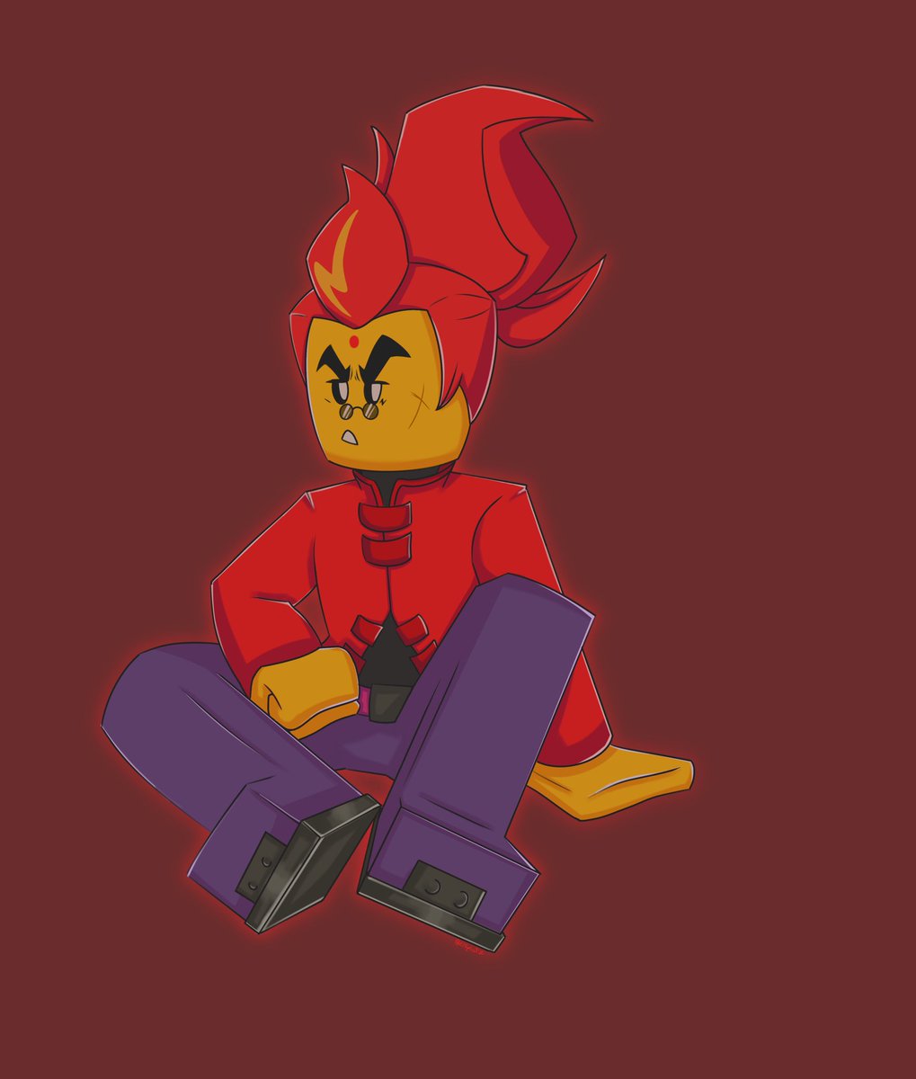 ElSplatz's tweet image. I just finished this before school, so finally here’s Red Son!
Which character should be next? :D

#LEGOMonkieKid #legomonkiekidfanart